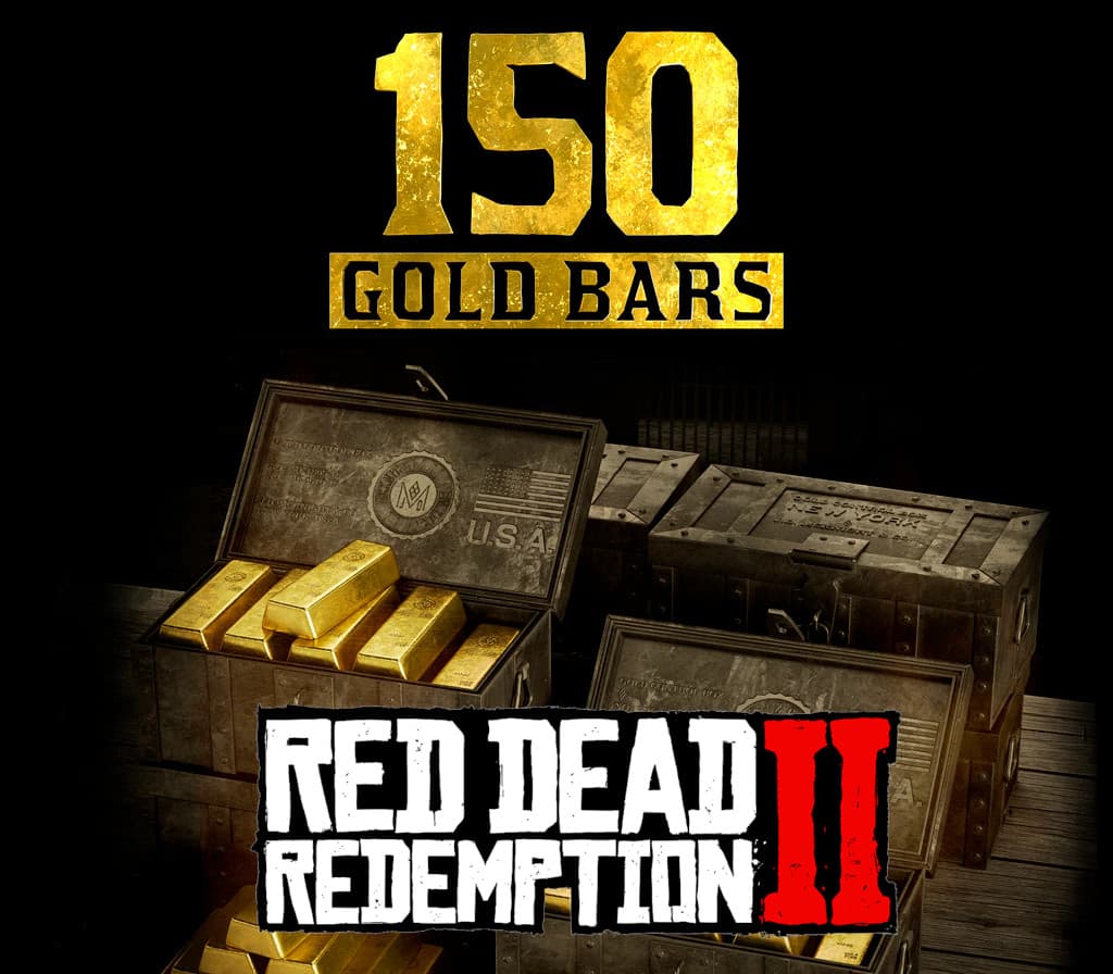 Red Dead Redemption 2 Online - 150 Gold Bars EU XBOX One / Xbox Series X|S CD Key