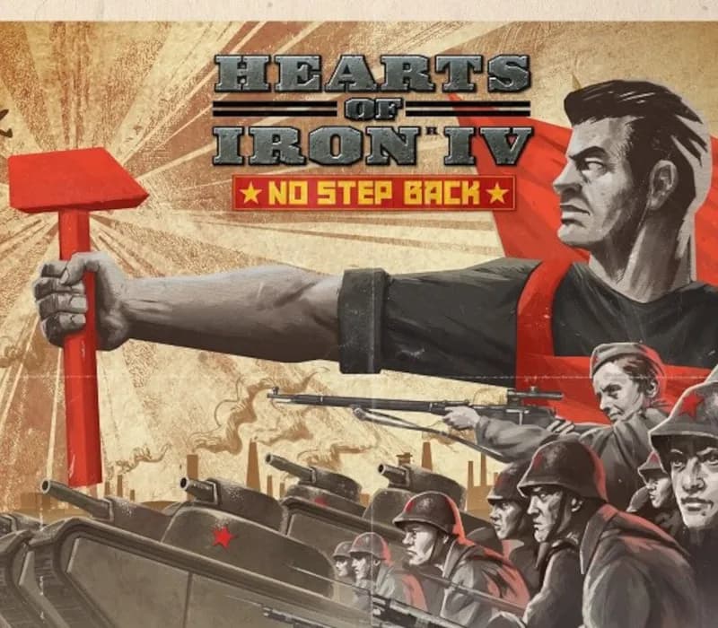 Hearts of Iron IV - No Step Back DLC PC Steam СD Key