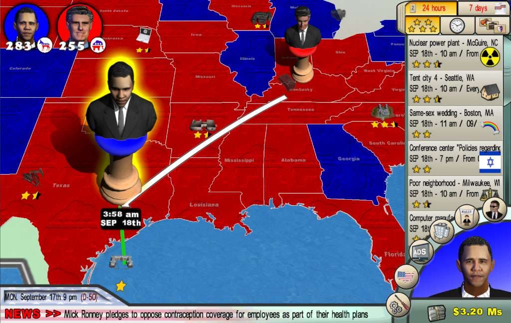 The Race for the White House Steam CD Key