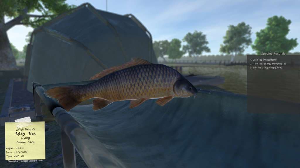 Carp Fishing Simulator PC Steam CD Key