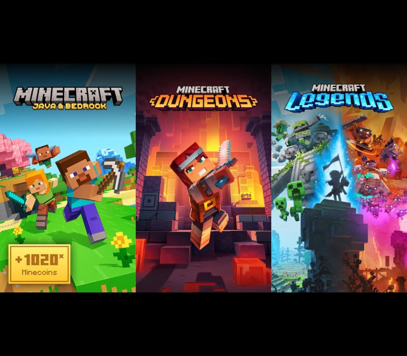 Minecraft Triple Bundle EU PC Windows CD Key