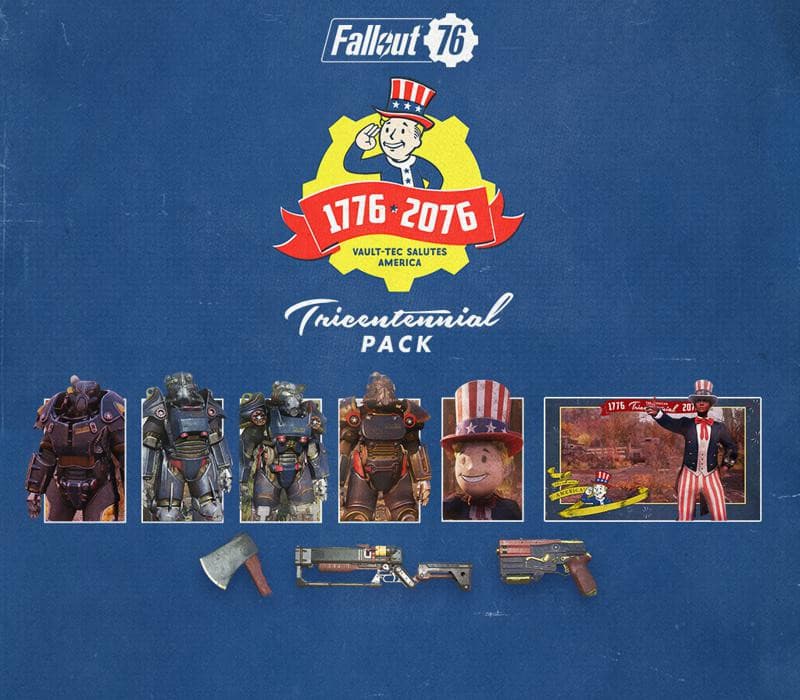 Fallout 76 - Tricentennial Pack DLC PC Steam CD Key