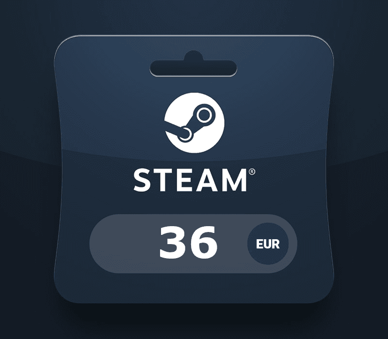 Steam Wallet EUR 36 Gift Card EU