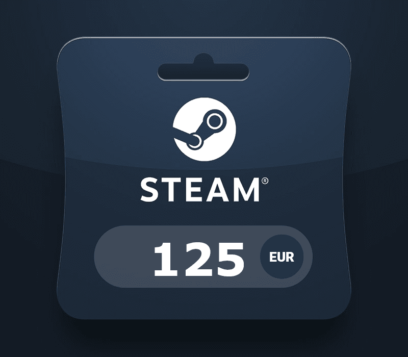 Steam Wallet Card €125 EU Activation Code