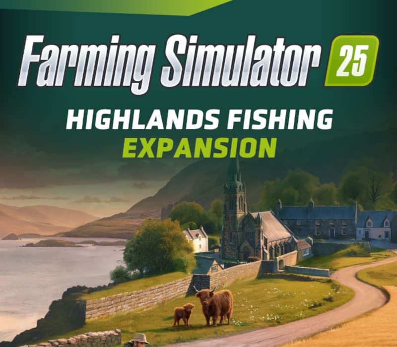 Farming Simulator 25 - Highlands Fishing Expansion DLC EU PC Steam CD Key