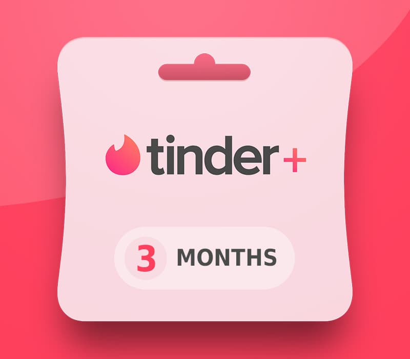 Tinder Plus - 3-Month Subscription Key CZ