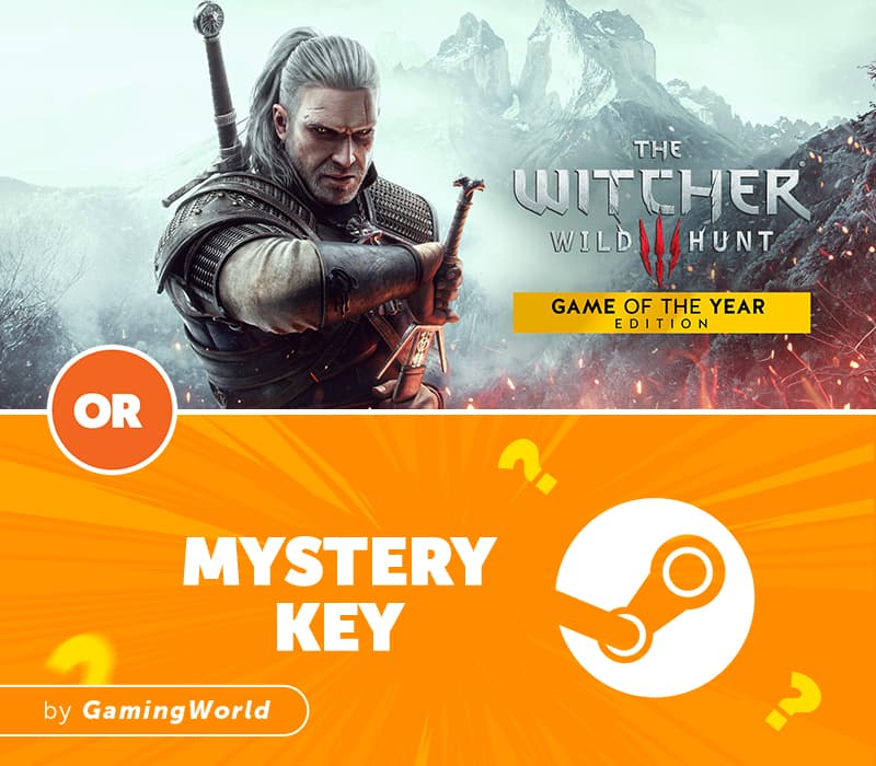 The Witcher 3: Wild Hunt GOTY Edition GOG or Mystery Steam CD Key by GamingWorld