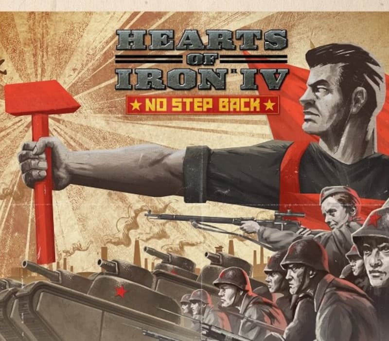 Hearts of Iron IV - No Step Back DLC PC Steam СD Key
