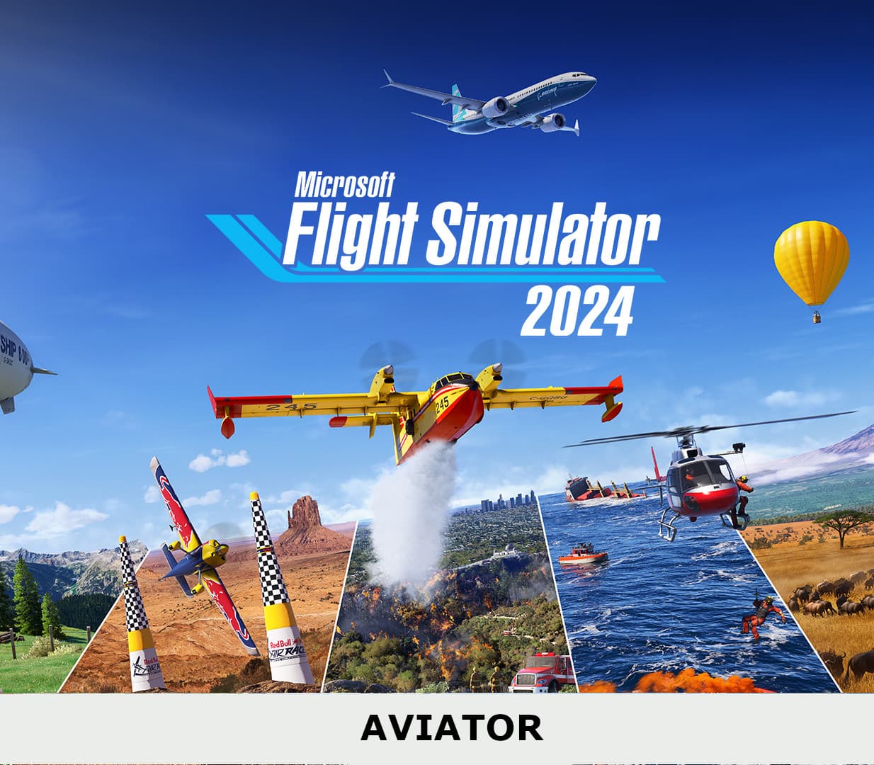 Microsoft Flight Simulator 2024 Aviator Edition EU Xbox Series X|S / PC CD Key