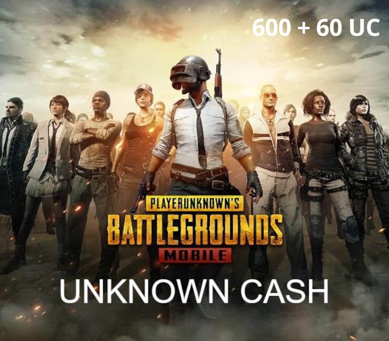 PUBG Mobile - 600 + 60 UC CD Key
