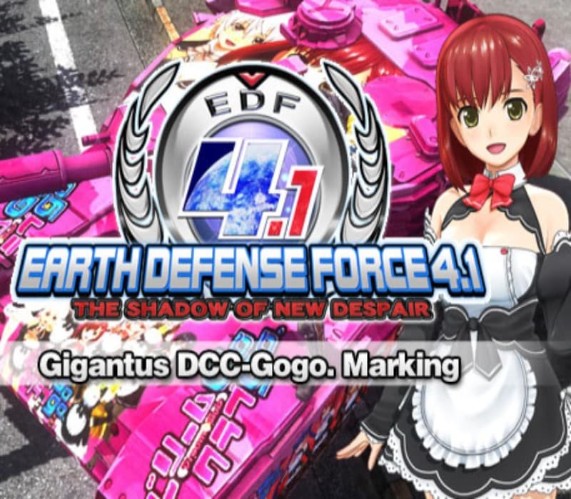 EARTH DEFENSE FORCE 4.1 - Gigantus DCC-Gogo. Marking DLC Steam CD Key