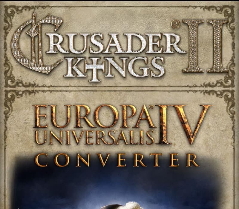 Crusader Kings II - Europa Universalis IV Converter DLC PC Steam CD Key