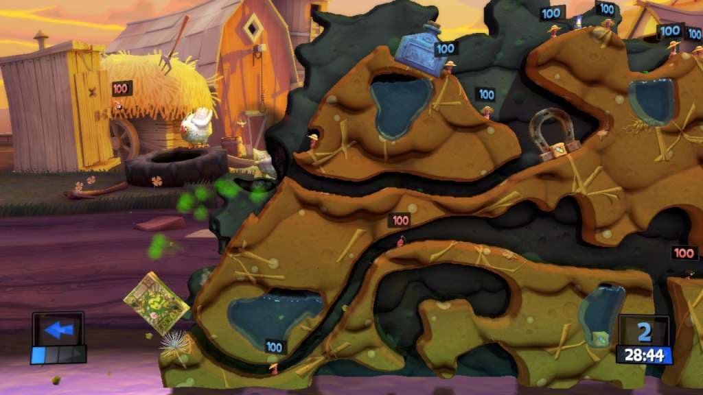 Worms Revolution + 2 DLC Steam CD Key