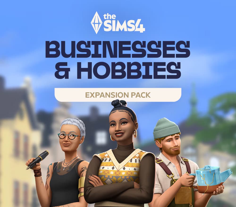 The Sims 4 - Businesses & Hobbies Expansion Pack DLC PC EA App CD Key