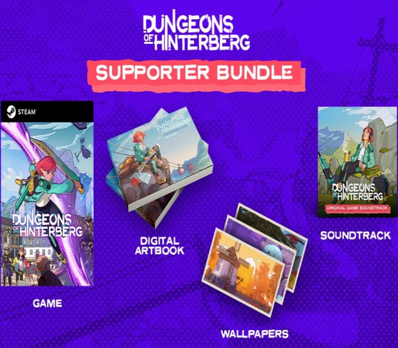 Dungeons of Hinterberg - Supporter Bundle PC Steam CD Key
