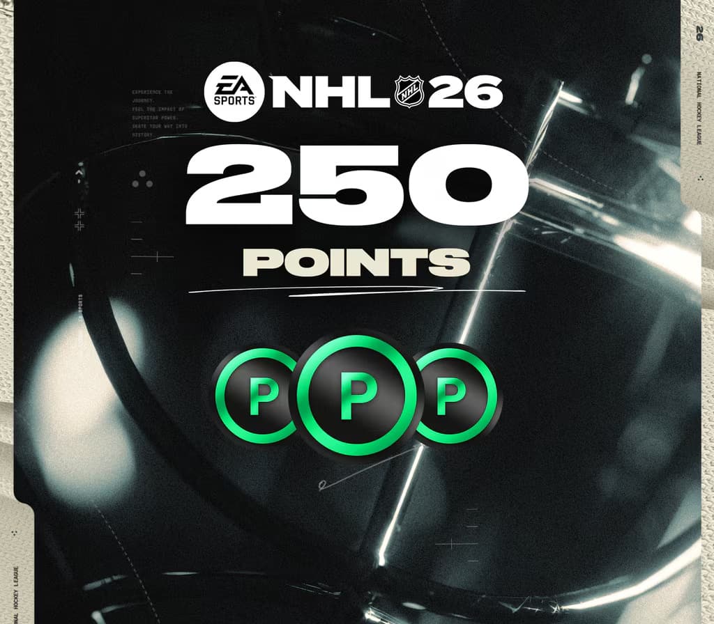 NHL 26 - 250 NHL Points DLC EU (without DE) PS5 CD Key
