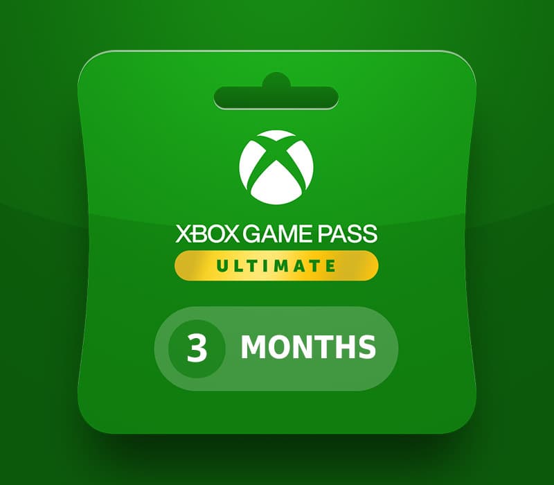 Xbox Game Pass Ultimate - 3 Month Subscription Card EU