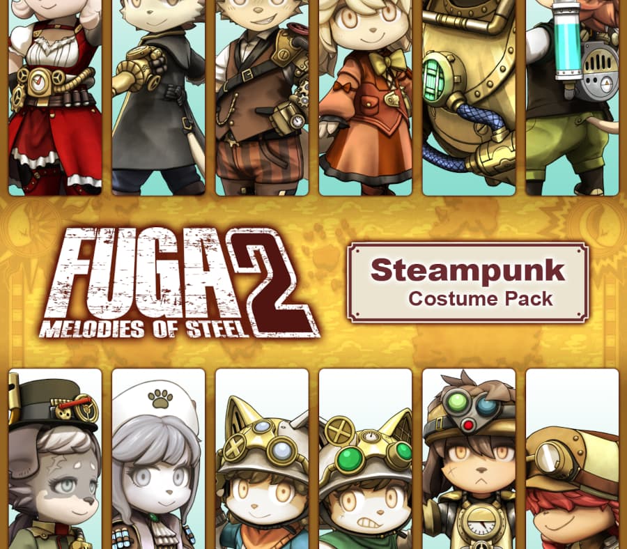 Fuga: Melodies of Steel 2 - Steampunk Costume Pack DLC PC Steam CD Key