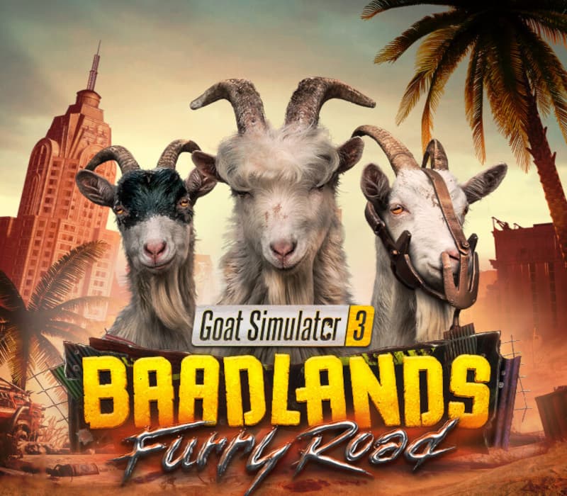 Goat Simulator 3 - Baadlands: Furry Road DLC PC Steam CD Key