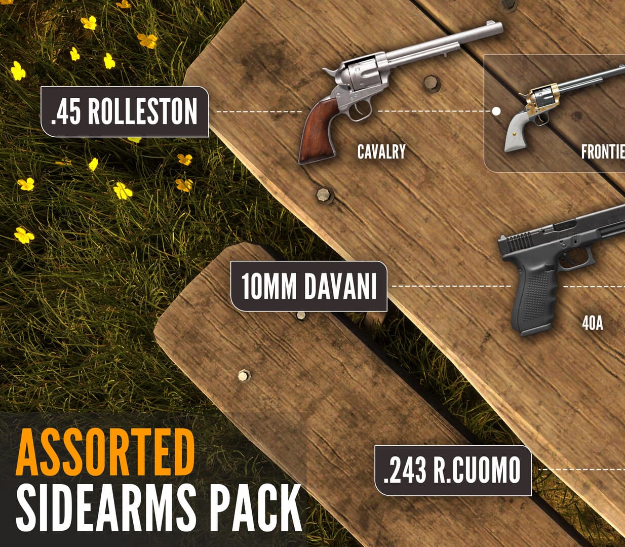theHunter: Call of the Wild - Assorted Sidearms Pack DLC PC Steam CD Key