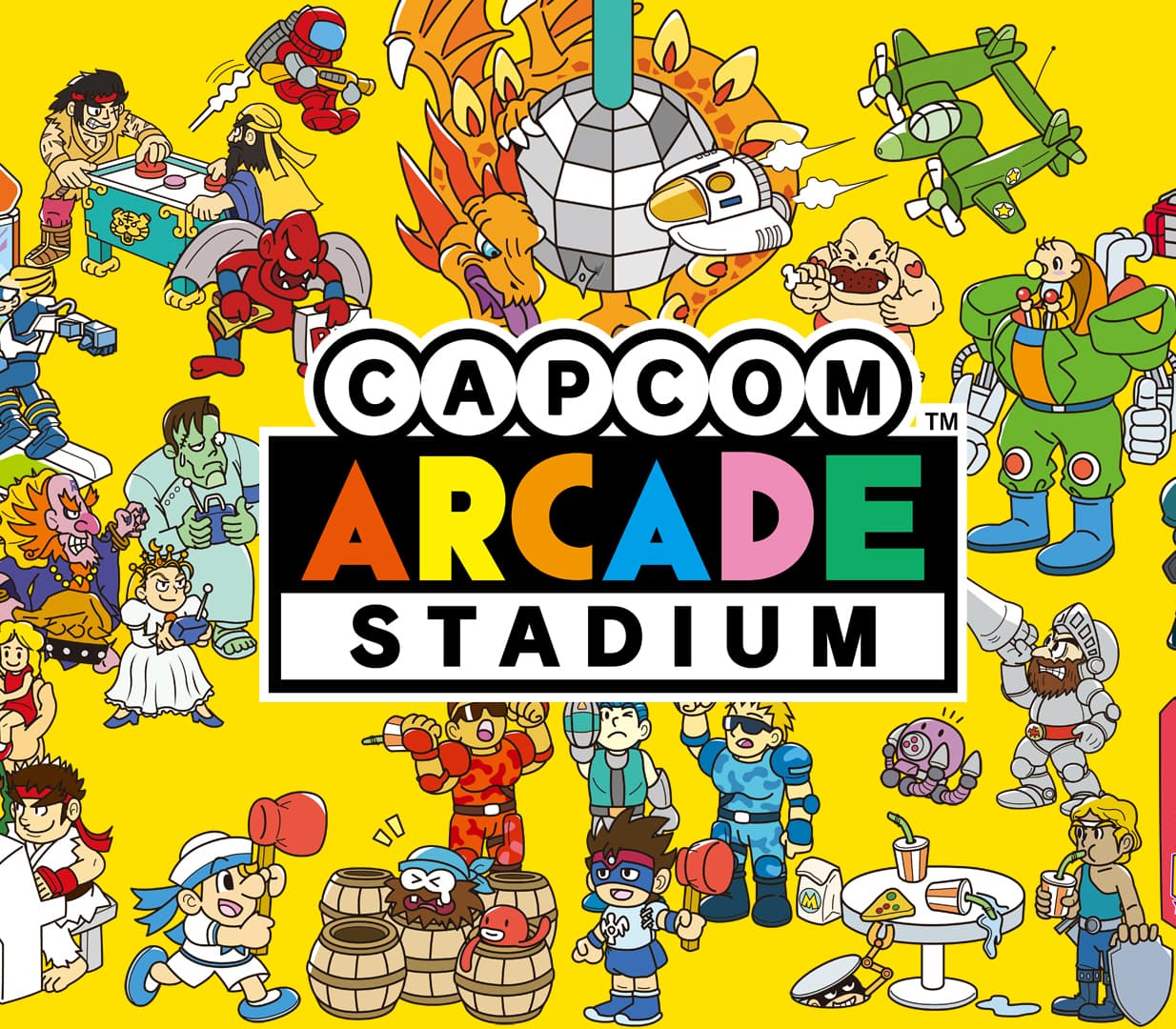 Capcom Arcade Stadium Packs 1, 2, and 3 Bundle PC Steam CD Key