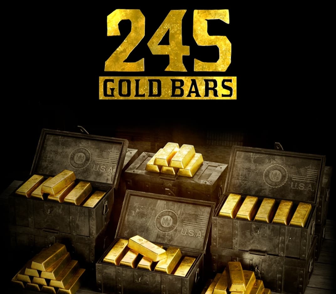 Red Dead Online - 245 Gold Bars XBOX One / Xbox Series X|S CD Key